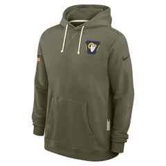 2025 Salute to Service Sideline Standard Issue Dri-FIT Hoodie - Los Angeles Rams Hoodies