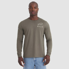 2025 Salute to Service Sideline Long Sleeve T-Shirt - Buffalo Bills T-shirts