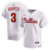 White Bryce Harper Philadelphia Phillies Nike Home Limited Player Jersey