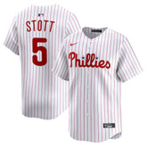 White Bryson Stott Philadelphia Phillies Nike Home Limited Player Jersey