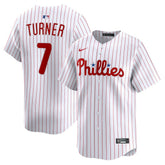 White Trea Turner Philadelphia Phillies Nike Home Limited Player Jersey