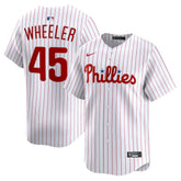 White Zack Wheeler Philadelphia Phillies Nike Home Limited Player Jersey