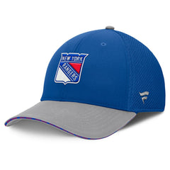 NHL New York Rangers Fanatics Fundamentals Span Flex Hat