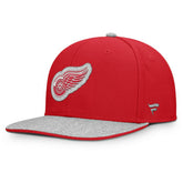 NHL Detroit Red Wings Fanatics Fundamentals Loden Snapback Hat