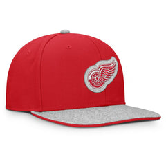 NHL Detroit Red Wings Fanatics Fundamentals Loden Snapback Hat