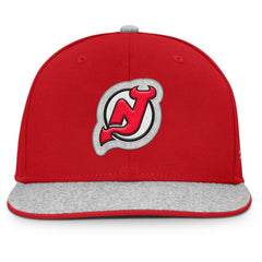 NHL New Jersey Devils Fanatics Fundamentals Loden Snapback Hat