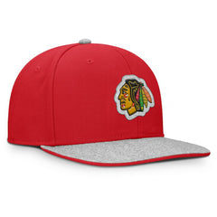 NHL Chicago Blackhawks Fanatics Fundamentals Loden Snapback Hat