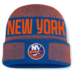 NHL New York Islanders Fanatics Fundamentals Shelter Cuffed Knit Hat