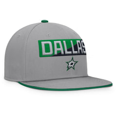 NHL Dallas Stars Fanatics Fundamentals Duo Split Logo Snapback Hat