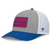 NHL New York Rangers Fanatics Fundamental Adapt Trucker Adjustable Hat