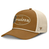 NHL Boston Bruins Fanatics Heritage Fetch A-Frame Trucker Adjustable Hat