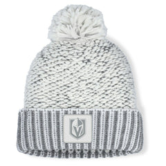 NHL Vegas Golden Knights Fanatics Women's Fundamental Mist Cuffed Knit Hat with Pom