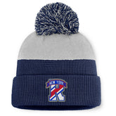 NHL New York Rangers Fanatics Authentic Pro Home Ice Cuffed Knit Hat with Pom