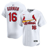 White Nolan Gorman St. Louis Cardinals Nike Home Limited Player Jersey