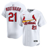 White Lars Nootbaar St. Louis Cardinals Nike Home Limited Player Jersey