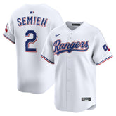 White Marcus Semien Texas Rangers Nike Home Limited Player Jersey