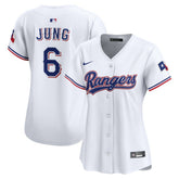 White Josh Jung Texas Rangers Nike Women's Home Limited Player Jersey