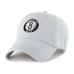 47 brand Brooklyn Nets '47 Core Logo Clean Up Adjustable Hat