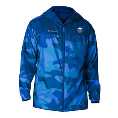 NHL Buffalo Sabres Columbia Camo Flash Challenger Omni-Shade Full-Zip Hoodie Windbreaker