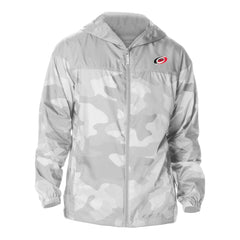 NHL Carolina Hurricanes Columbia Camo Flash Challenger Omni-Shade Full-Zip Hoodie Windbreaker