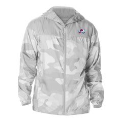 NHL Colorado Avalanche Columbia Camo Flash Challenger Omni-Shade Full-Zip Hoodie Windbreaker