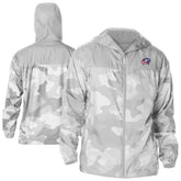 NHL Columbus Blue Jackets Columbia Camo Flash Challenger Omni-Shade Full-Zip Hoodie Windbreaker