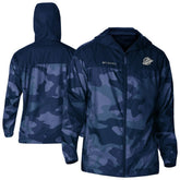 NHL Vancouver Canucks Columbia Camo Flash Challenger Omni-Shade Full-Zip Hoodie Windbreaker