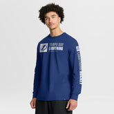 NHL Tampa Bay Lightning Fanatics Goal Crease Legacy Long Sleeve T-Shirt