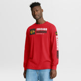 NHL Chicago Blackhawks Fanatics Goal Crease Legacy Long Sleeve T-Shirt