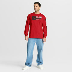 NHL New Jersey Devils Fanatics Goal Crease Legacy Long Sleeve T-Shirt