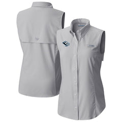 NHL Utah Mammoth Columbia Women's Tamiami Omni-Shade Sleeveless Button-Up Shirt