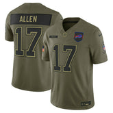 Josh Allen 2025 Salute to Service Limited Jersey - Buffalo Bills Jerseys