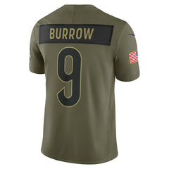 Joe Burrow 2025 Salute to Service Limited Jersey - Cincinnati Bengals Jerseys