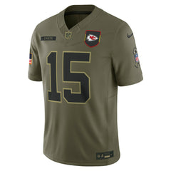 Patrick Mahomes 2025 Salute to Service Limited Jersey - Kansas City Chiefs Jerseys