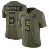Anthony Richardson Sr. 2025 Salute to Service Limited Jersey - Indianapolis Colts Jerseys