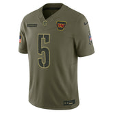 Jayden Daniels 2025 Salute to Service Limited Jersey - Washington Commanders Jerseys