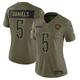 Jayden Daniels Women's 2025 Salute to Service Limited Jersey - Washington Commanders Jerseys