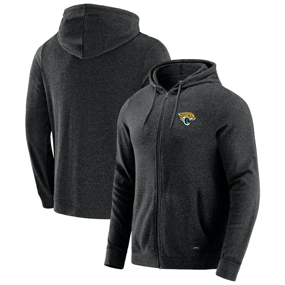J. Palmer Players Lounge Tri-Blend Full-Zip Hoodie - Jacksonville Jaguars Hoodies