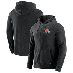 J. Palmer Players Lounge Tri-Blend Full-Zip Hoodie - Cleveland Browns Hoodies