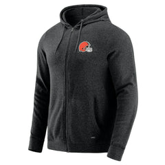 J. Palmer Players Lounge Tri-Blend Full-Zip Hoodie - Cleveland Browns Hoodies