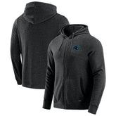 J. Palmer Players Lounge Tri-Blend Full-Zip Hoodie - Carolina Panthers Hoodies
