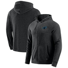 J. Palmer Players Lounge Tri-Blend Full-Zip Hoodie - Carolina Panthers Hoodies