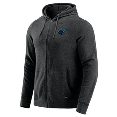 J. Palmer Players Lounge Tri-Blend Full-Zip Hoodie - Carolina Panthers Hoodies