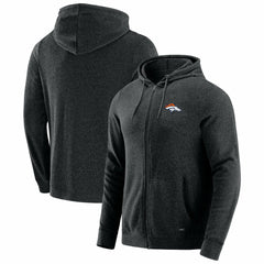 J. Palmer Players Lounge Tri-Blend Full-Zip Hoodie - Denver Broncos Hoodies