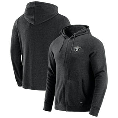 J. Palmer Players Lounge Tri-Blend Full-Zip Hoodie - Las Vegas Raiders Hoodies