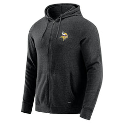 J. Palmer Players Lounge Tri-Blend Full-Zip Hoodie - Minnesota Vikings Hoodies