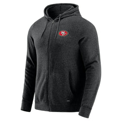 J. Palmer Players Lounge Tri-Blend Full-Zip Hoodie - San Francisco 49ers Hoodies