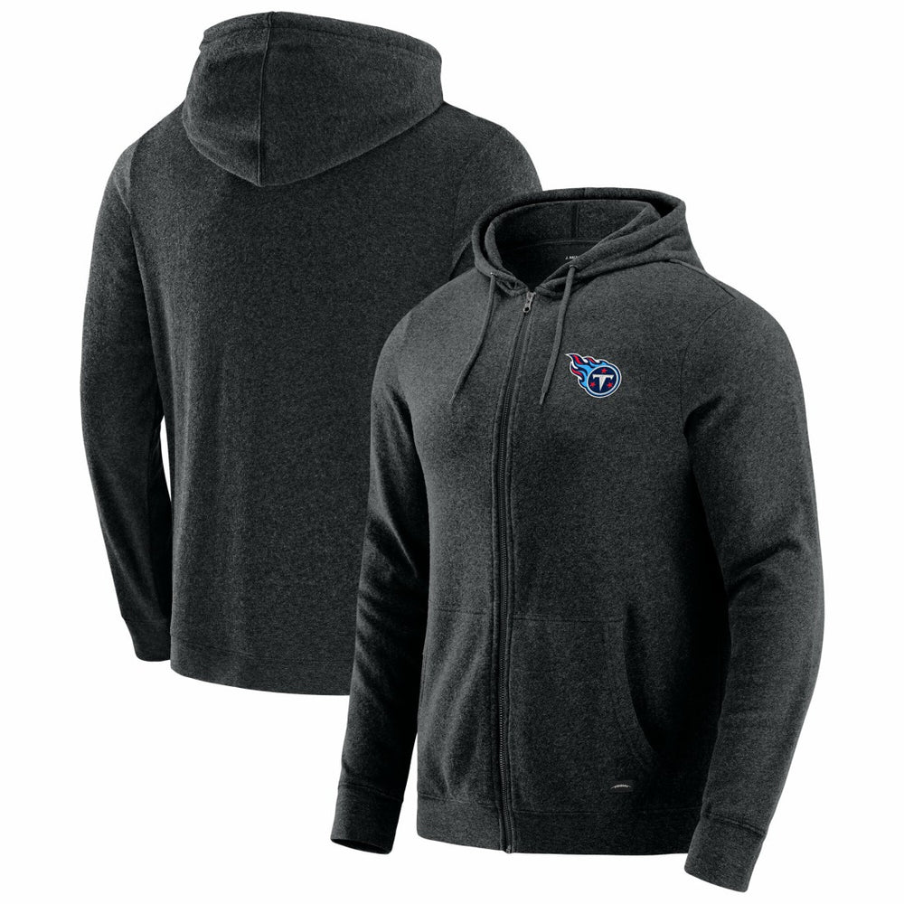 J. Palmer Players Lounge Tri-Blend Full-Zip Hoodie - Tennessee Titans Hoodies