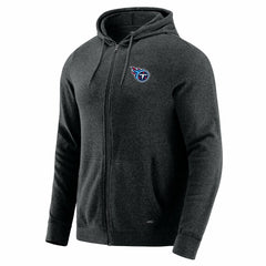 J. Palmer Players Lounge Tri-Blend Full-Zip Hoodie - Tennessee Titans Hoodies