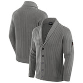 J. Palmer The Playmaker Cardigan Raglan Sweater - Buffalo Bills